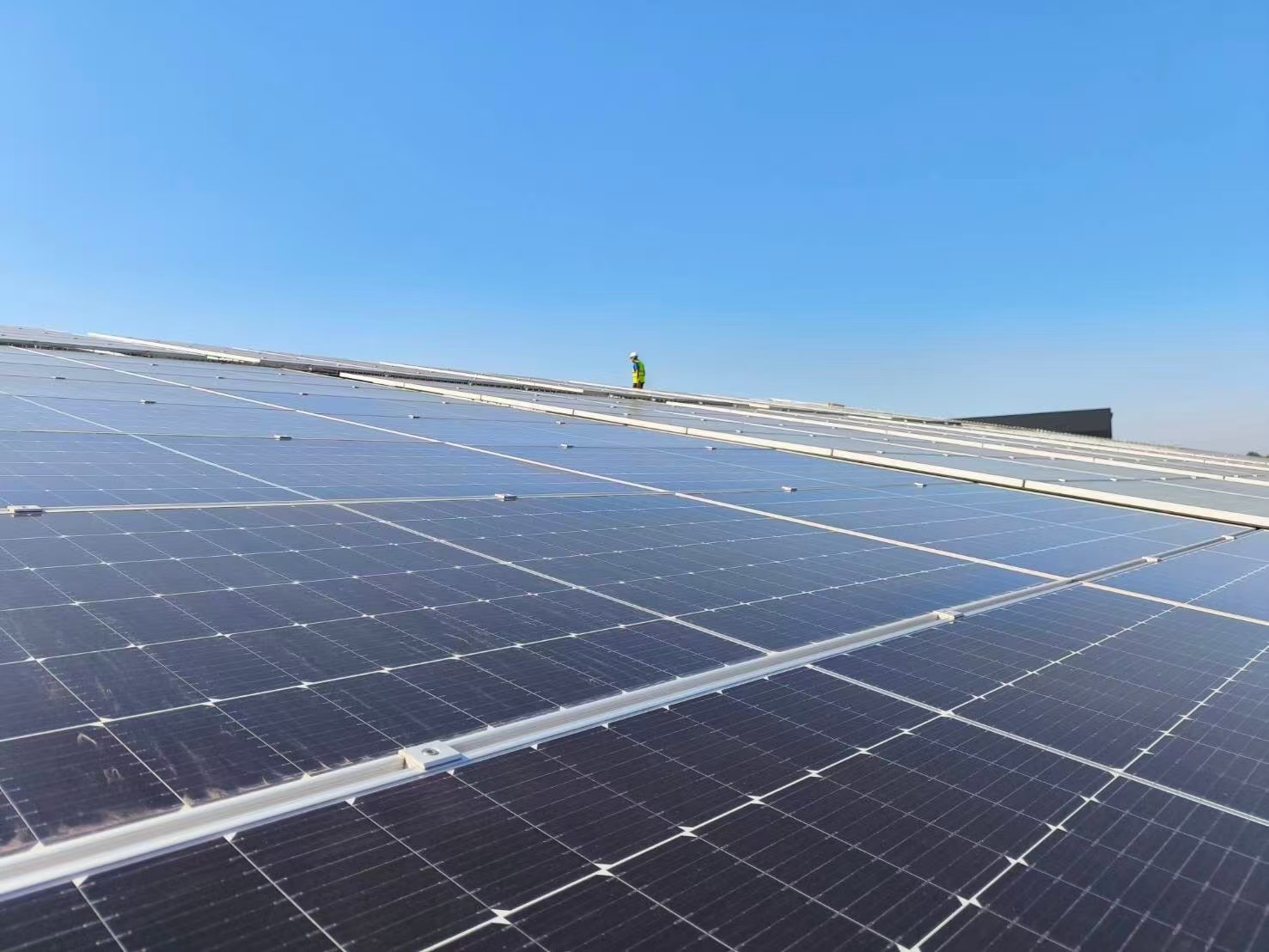 Factory solar installation in Rayong