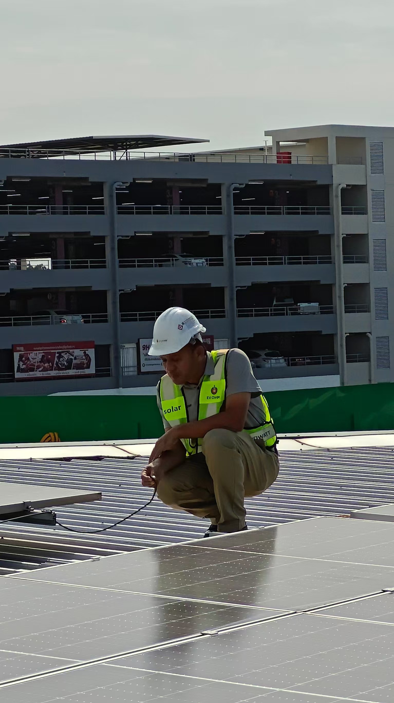 Solar PPA installation on Rama II